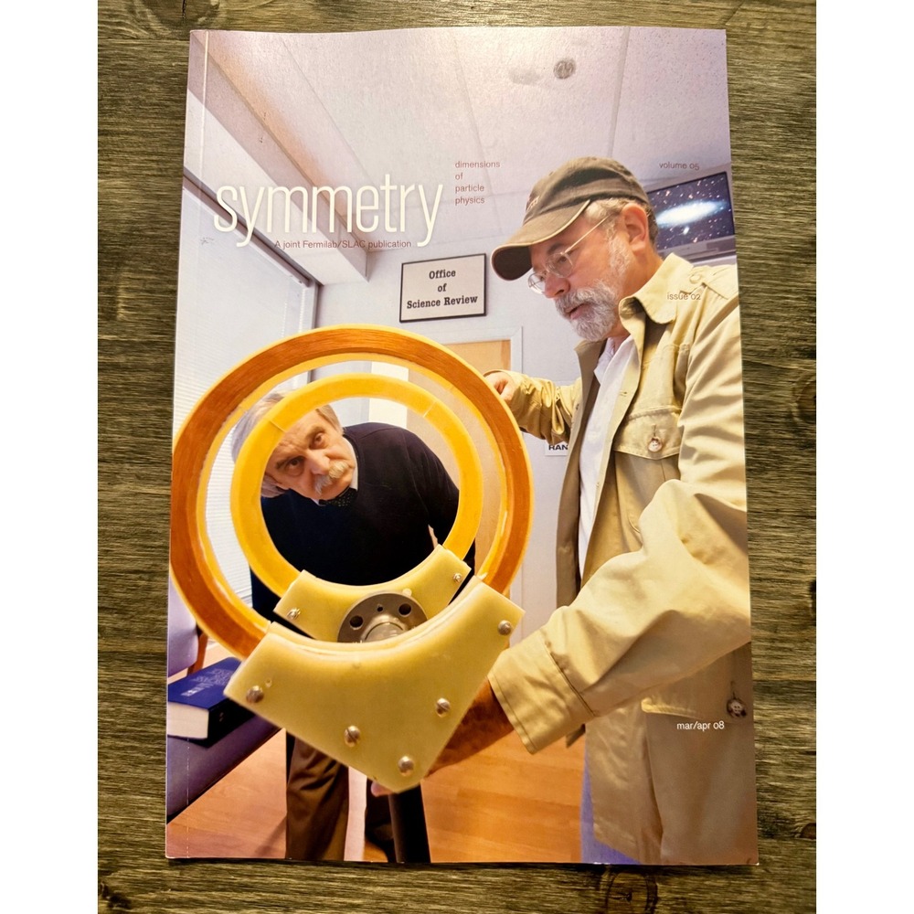 Symmetry Magazine Particle Physics Volume 05 Issue 02 Mar/Apr 2008 Excellent